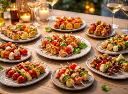 découvrez 10 recettes de brochettes apéritives faciles et originales pour épater vos invités lors de vos événements et repas conviviaux.