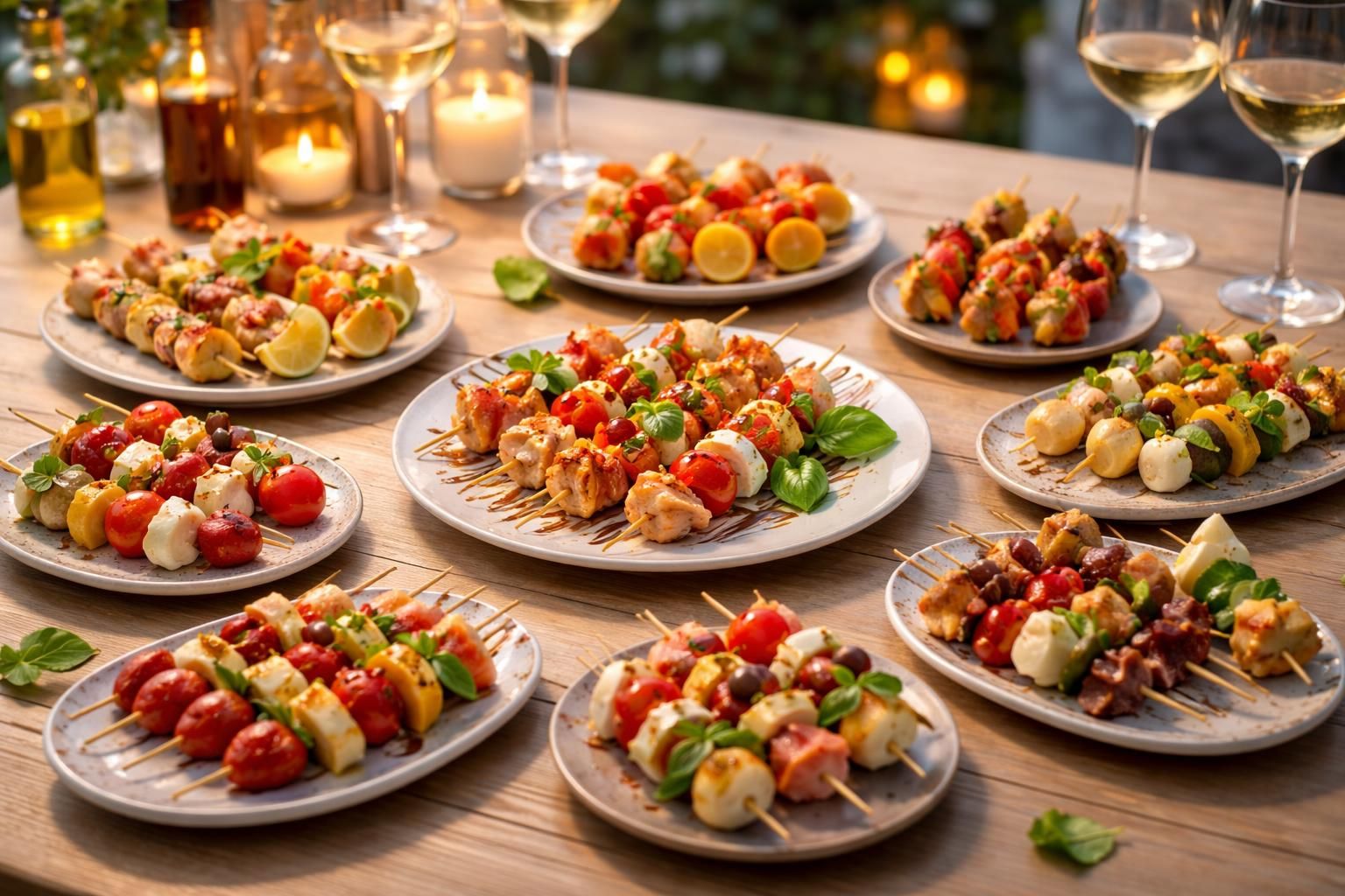 découvrez 10 recettes de brochettes apéritives faciles et originales pour épater vos invités lors de vos événements et repas conviviaux.
