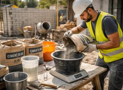 découvrez les meilleures astuces pour bien doser votre sac de ciment et réussir vos travaux de béton avec précision et efficacité.