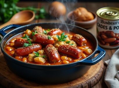 découvrez notre recette facile de cassoulet avec haricots en boîte, parfaite pour les débutants en cuisine. apprenez à préparer ce plat traditionnel aux saveurs authentiques en quelques étapes simples. régalez votre famille et vos amis avec un repas réconfortant et savoureux!