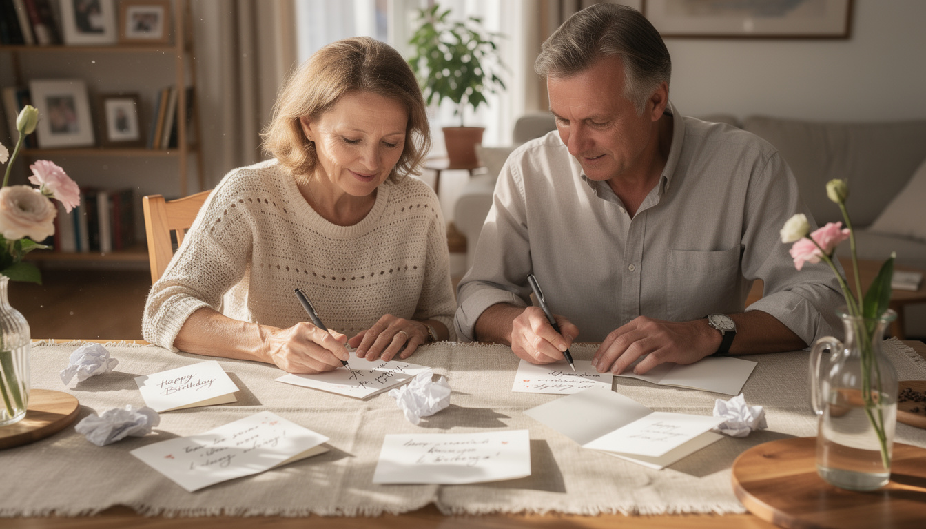 découvrez comment choisir des mots doux et touchants pour exprimer votre amour à vos parents lors de leur anniversaire, avec des conseils et exemples inspirants.