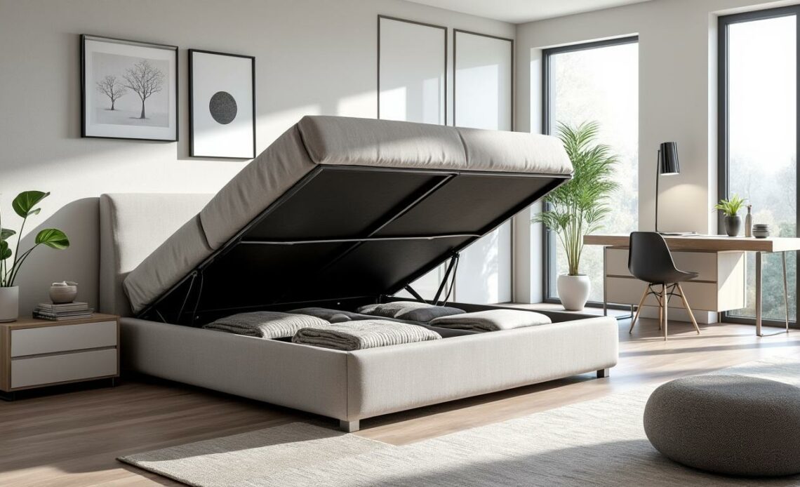 découvrez nos conseils pour choisir le meilleur lit coffre avec rangement adapté à votre chambre, alliant confort et optimisation de l'espace.