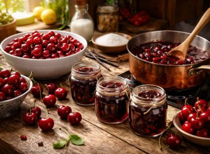 découvrez la recette traditionnelle pour préparer des cerises amarena maison, sucrées et savoureuses, parfaites pour vos desserts et pâtisseries.