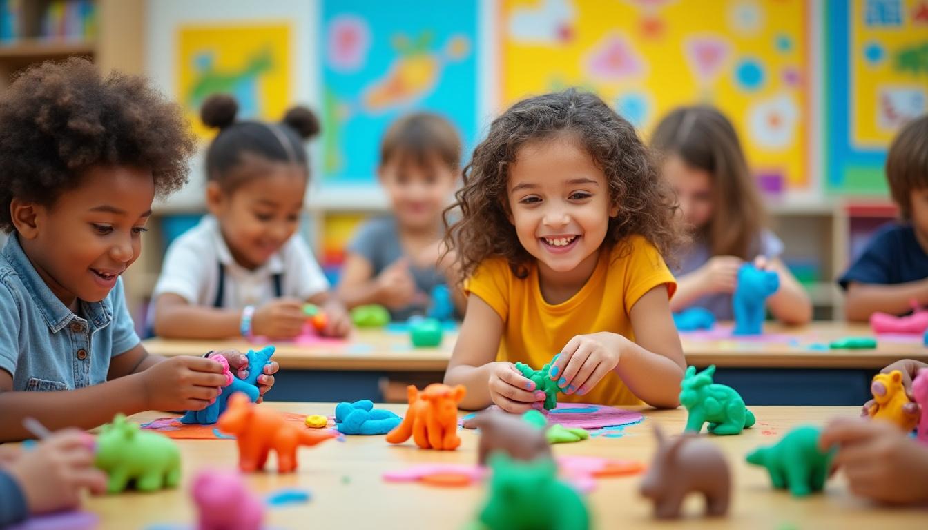 découvrez des techniques simples et ludiques pour créer des animaux en pâte à modeler, spécialement conçues pour les enfants de la maternelle. stimulez leur créativité tout en leur offrant une activité manuelle amusante et pédagogique.