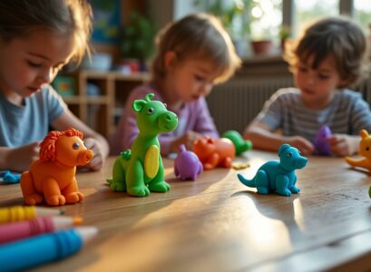 découvrez des techniques simples et amusantes pour réaliser des animaux en pâte à modeler, parfaites pour les activités en maternelle. éveillez la créativité de vos enfants tout en développant leur motricité fine avec des projets ludiques et éducatifs !