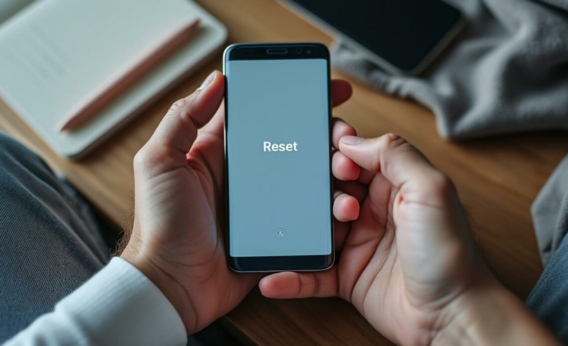 découvrez notre guide facile et rapide pour réinitialiser votre samsung s7. suivez des étapes simples pour restaurer votre téléphone à ses paramètres d'usine, résoudre vos problèmes techniques et améliorer ses performances. parfait pour les utilisateurs de tous niveaux !