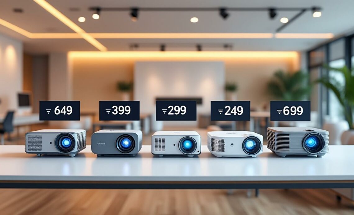 découvrez notre comparatif des prix des lampes de vidéoprojecteur de rechange pour trouver la meilleure offre du marché et éclairer vos projections en toute simplicité.