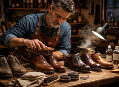 services professionnels de cordonnerie et nettoyage de chaussures pour éliminer efficacement odeurs et saletés, redonnant éclat et fraîcheur à vos chaussures.
