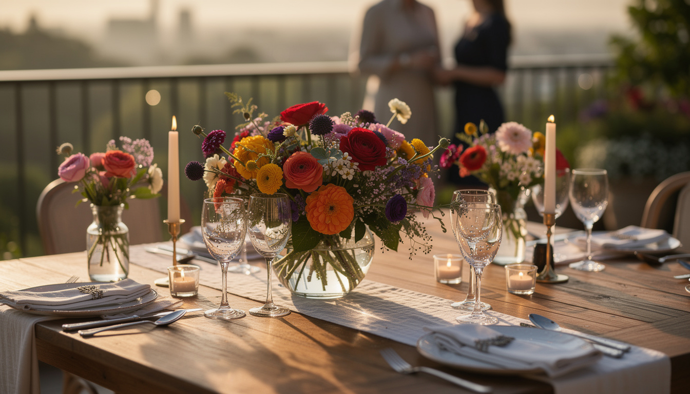 découvrez 10 astuces de décoration florale pour sublimer votre soirée et éblouir vos invités avec élégance et originalité.
