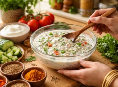 apprenez à préparer un raita indien délicieux et rafraîchissant grâce à notre guide facile en quelques étapes simples.