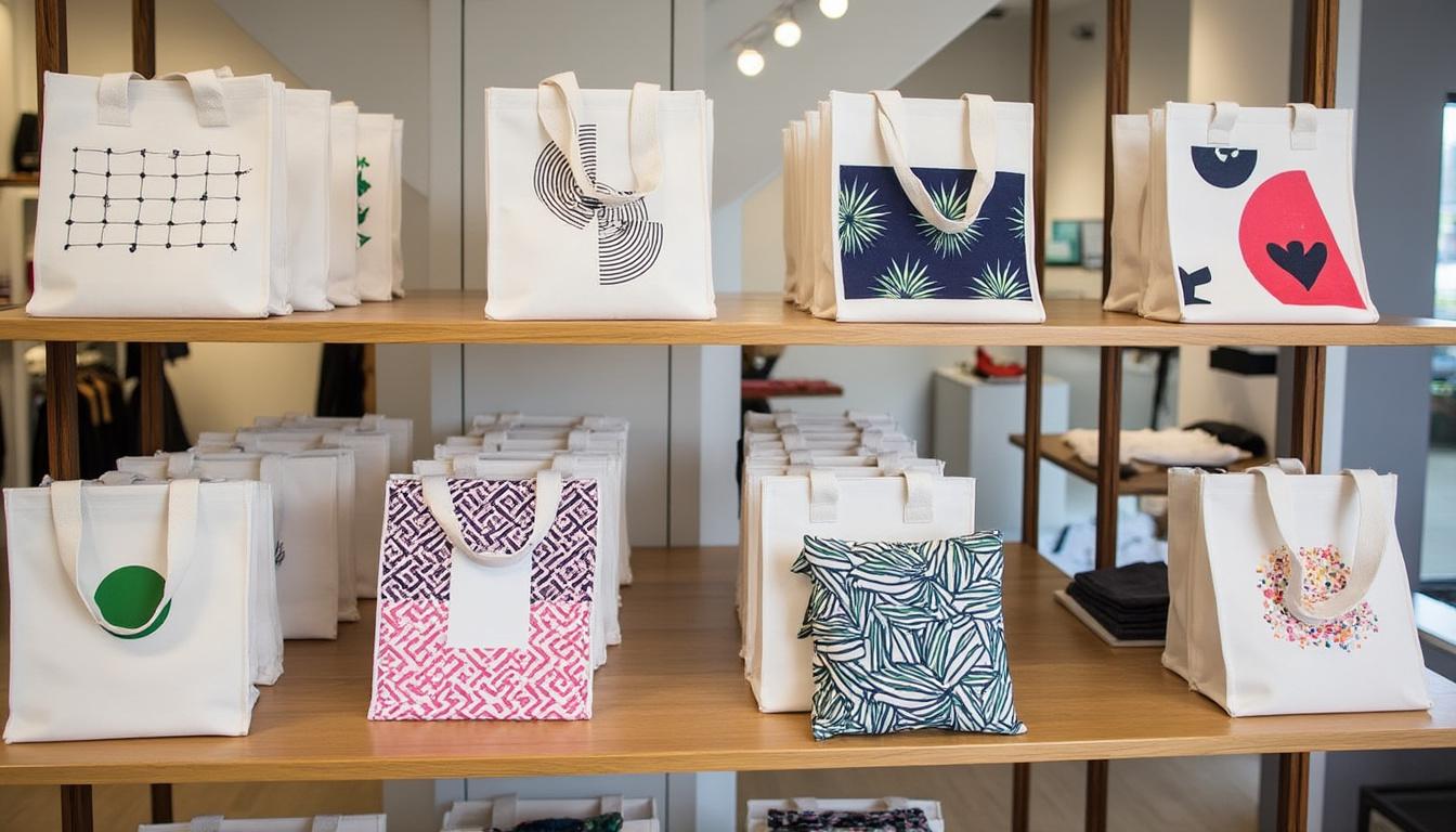 optez pour les cabas en coton bio imprimé et facilitez vos courses tout en respectant l'environnement. pratiques, durables et stylés, ils sont le choix idéal pour un shopping écoresponsable.