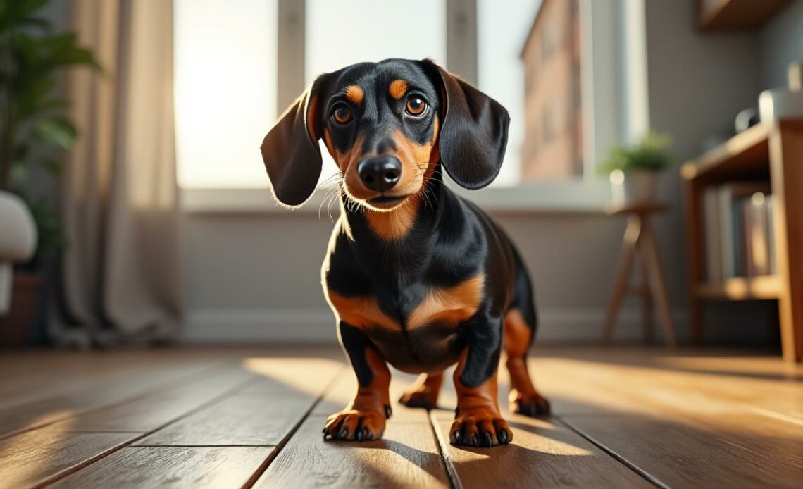 explorez les traits uniques et le tempérament charmant du teckel à poil ras, une race de chien aux caractéristiques fascinantes et au caractère attachant.