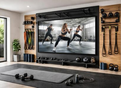 découvrez comment créer un mur hiit à la maison avec un écran de projection. idées et conseils pour aménager votre espace fitness facilement et efficacement.