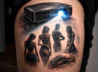 découvrez comment le vidéoprojecteur acer révolutionne le tatouage en permettant de présenter facilement les placements et styles avant la séance, pour un résultat précis et personnalisé.