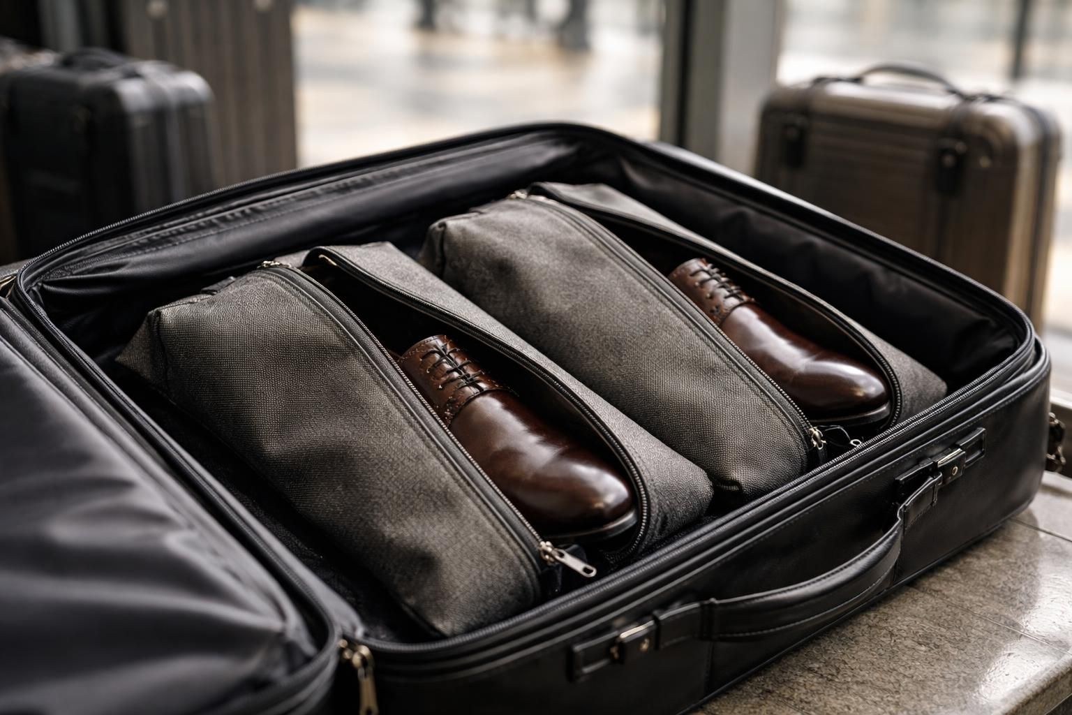 découvrez la housse de chaussure, l'accessoire indispensable pour protéger vos chaussures lors de vos déplacements. confort, praticité et style au rendez-vous.