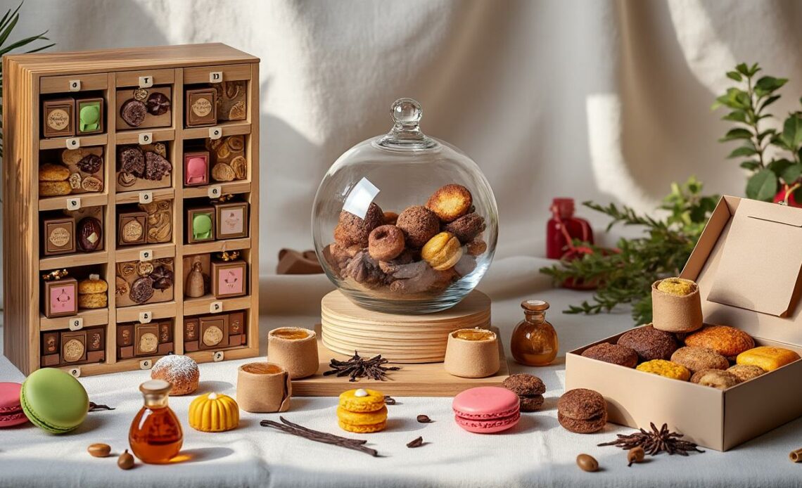 découvrez des calendriers de l'avent originaux et gourmands qui raviront petits et grands tout au long du mois de décembre.