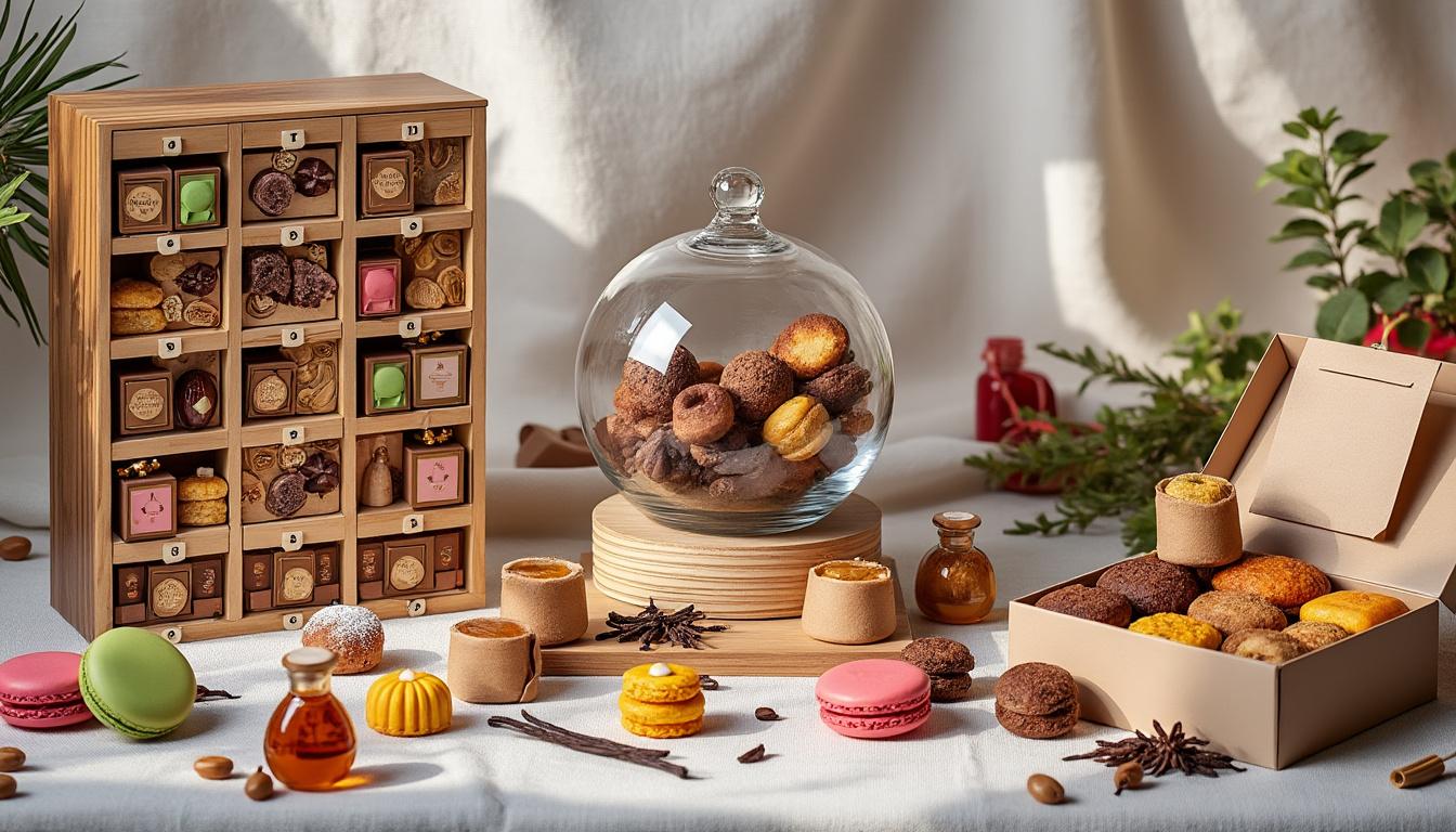 découvrez des calendriers de l'avent originaux et gourmands qui raviront petits et grands tout au long du mois de décembre.
