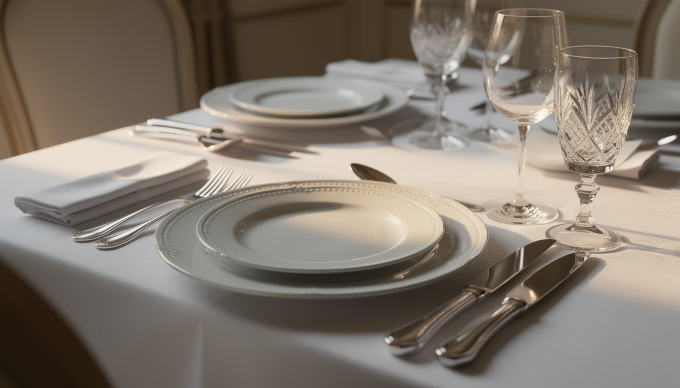 découvrez la signification des positions des couverts à table lors des repas formels et apprenez à interpréter ces gestes pour mieux communiquer à table.