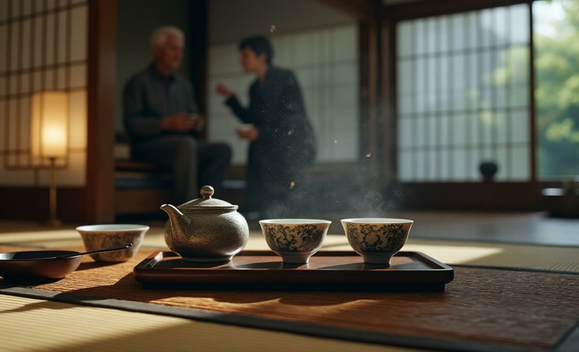 découvrez l'art du service de thé japonais, une tradition empreinte de sérénité et de convivialité. partagez un moment unique autour d'un thé soigneusement préparé, et laissez-vous séduire par cette expérience authentique qui unit les âmes et célèbre l'harmonie.
