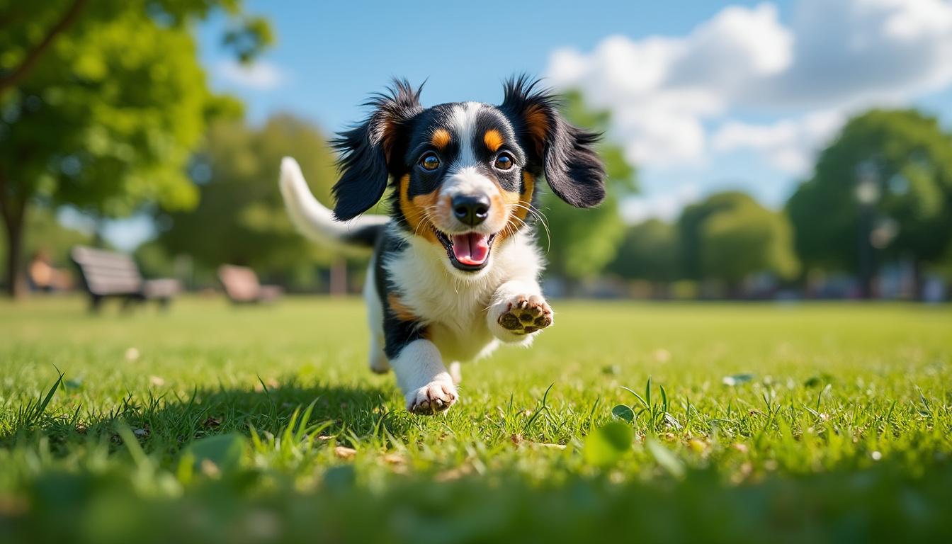 découvrez les teckels arlequin aux yeux bleus : un mélange captivant de couleurs, de vivacité et de personnalité. apprenez-en plus sur leurs caractéristiques uniques et leur charme irrésistible.