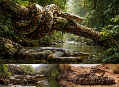 découvrez les espèces de serpents les plus impressionnantes et les plus grandes au monde, leurs caractéristiques fascinantes et où les observer.
