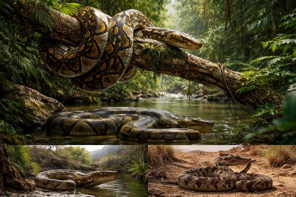 découvrez les espèces de serpents les plus impressionnantes et les plus grandes au monde, leurs caractéristiques fascinantes et où les observer.