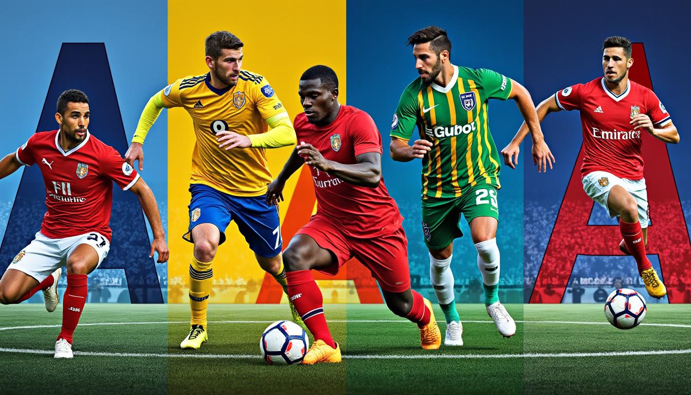 découvrez la liste des meilleurs joueurs de football dont le prénom ou le nom commence par la lettre a. un classement complet des footballeurs remarquables à ne pas manquer.
