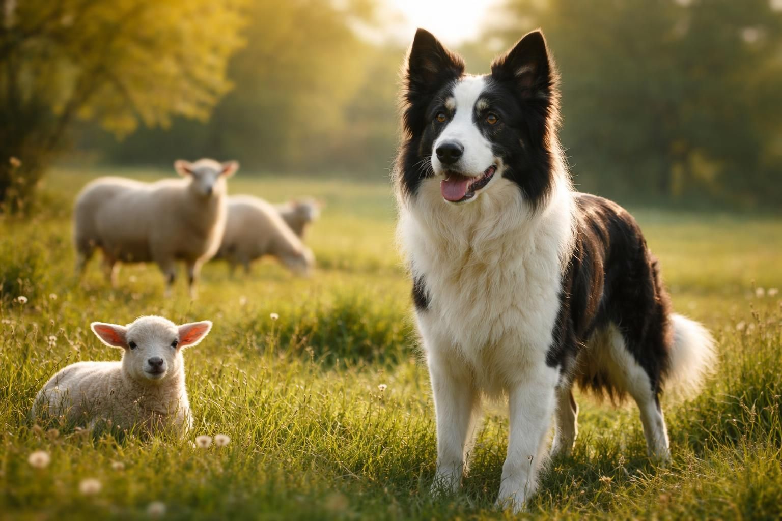 découvrez les qualités comportementales du chien berger blanc et noir, ses traits de caractère, son intelligence et son tempérament unique.