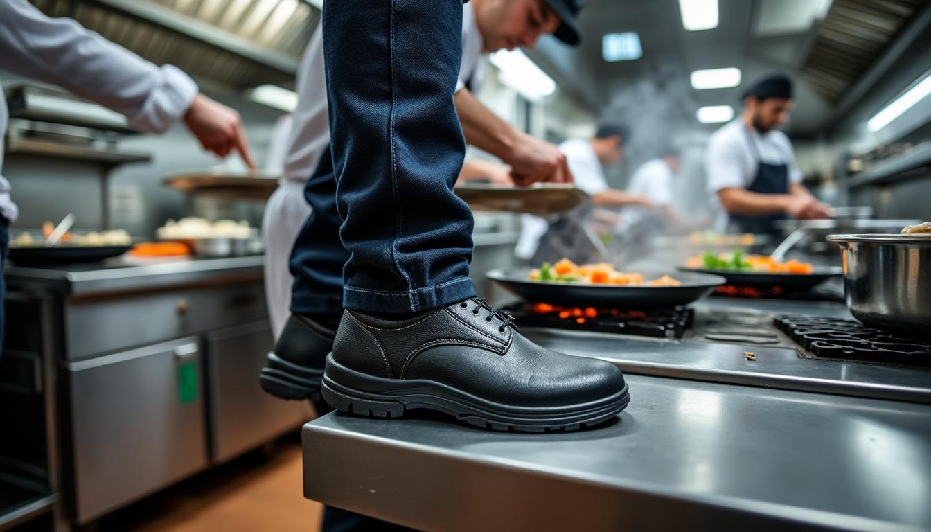 découvrez notre sélection des meilleures chaussures de sécurité pour la cuisine bragard. alliant confort et protection, ces modèles sont conçus pour garantir la sécurité de vos pieds tout en offrant un confort optimal lors de vos journées de travail en cuisine.