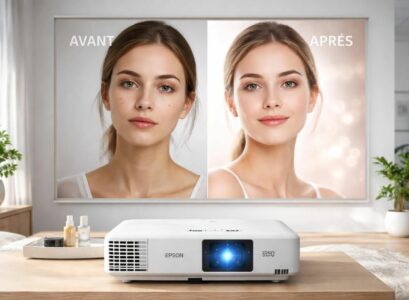 découvrez comment sublimer vos transformations beauté xxl en projetant des avant/après impressionnants grâce au vidéoprojecteur epson, pour des présentations visuelles éclatantes et professionnelles.