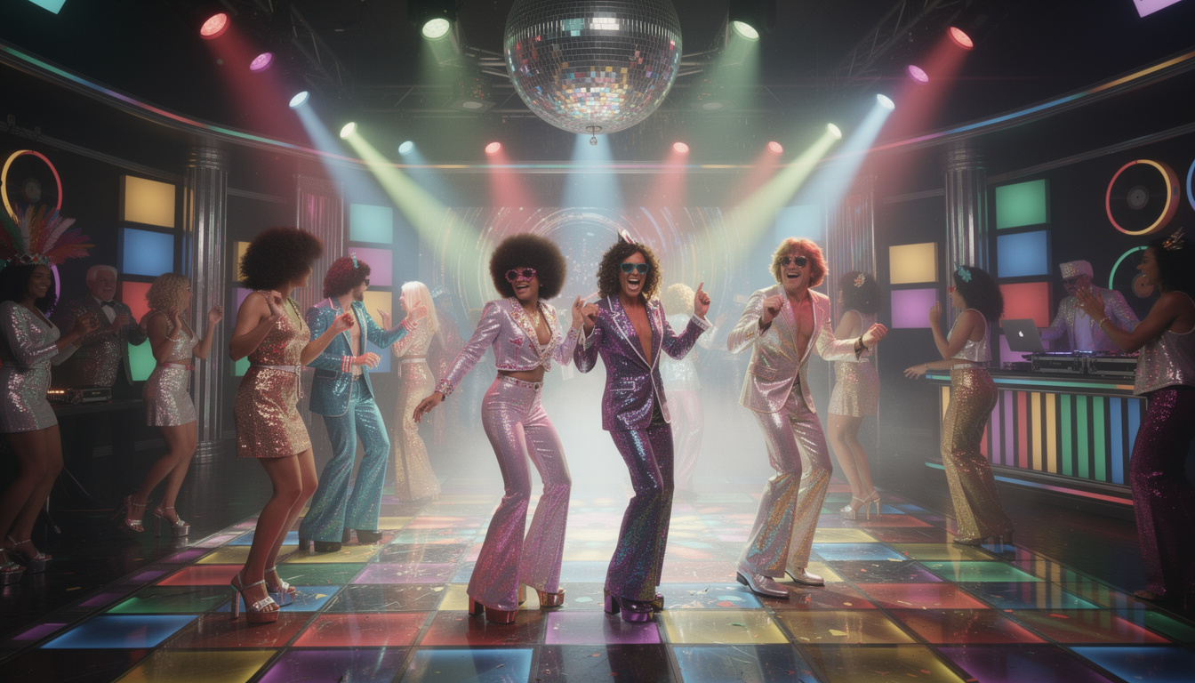 plongez dans l'univers vibrant de la musique funk des années 70 et 80, idéale pour danser et revivre une époque nostalgique pleine de rythmes entraînants et de grooves inoubliables.