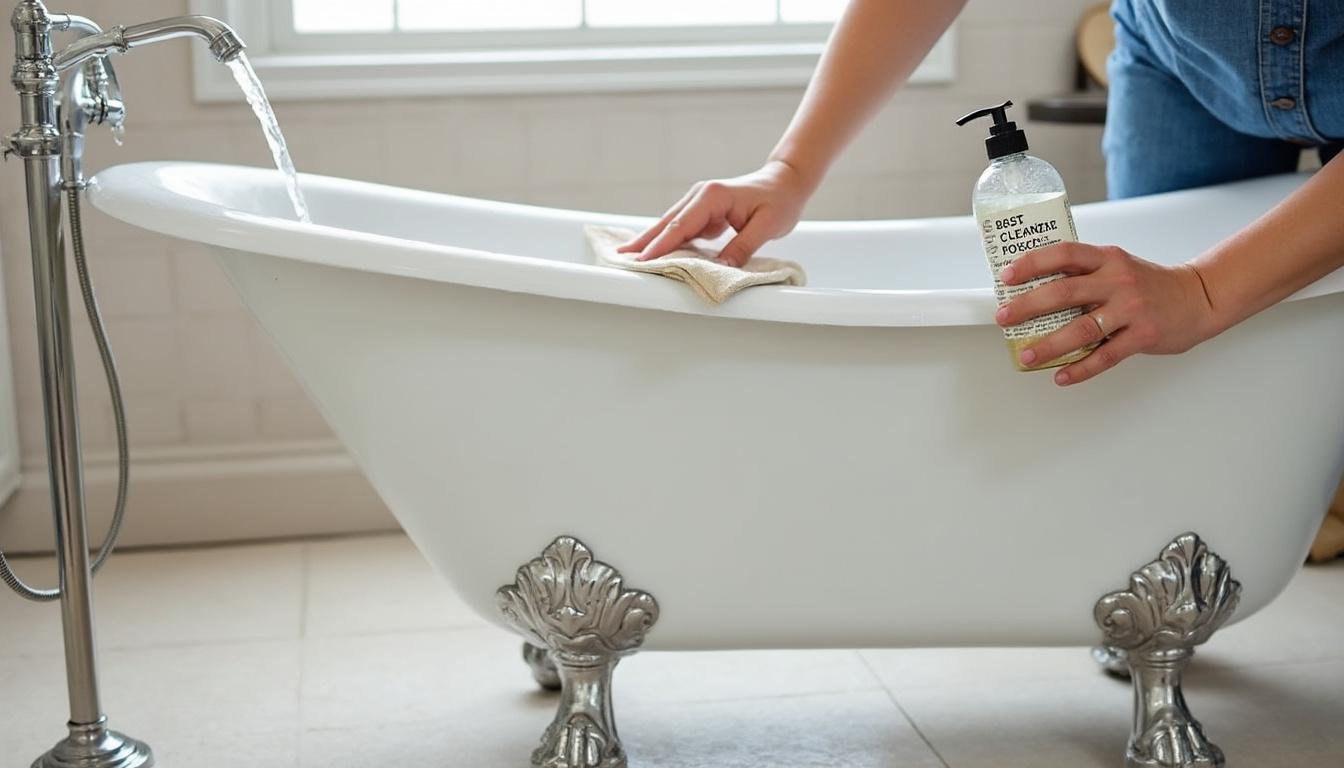 découvrez comment nettoyer efficacement une baignoire ancienne sans abîmer l’émail grâce à des astuces et produits adaptés. préservez l’éclat et la durabilité de votre baignoire en toute simplicité !