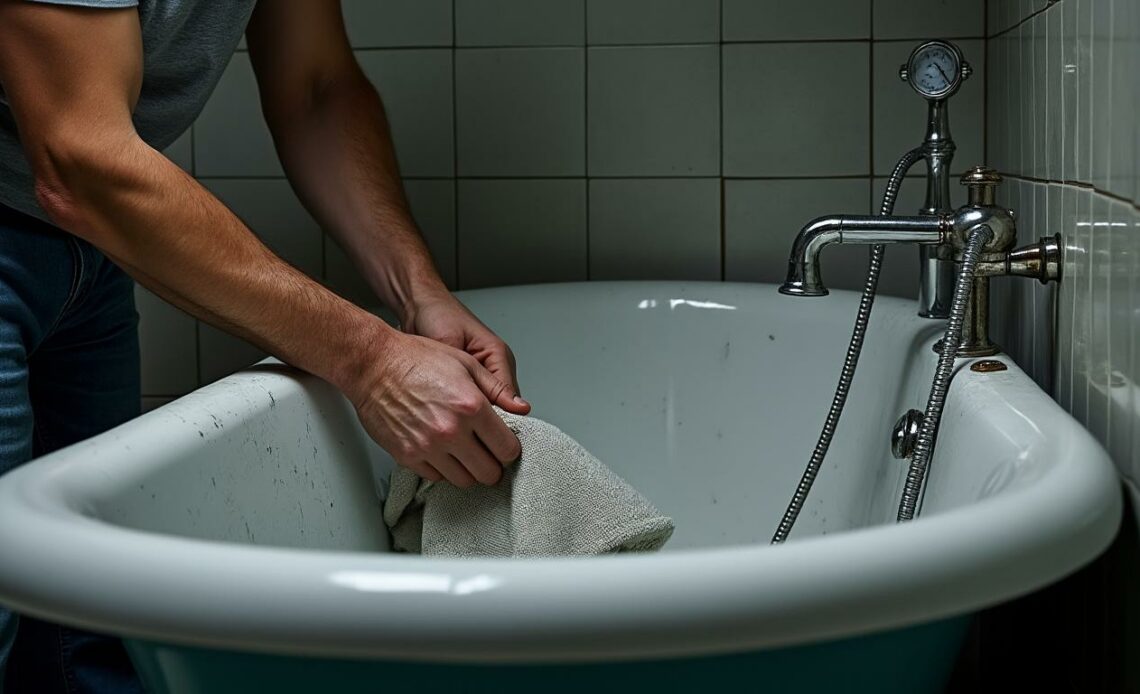 découvrez comment nettoyer efficacement une baignoire ancienne sans abîmer l’émail : conseils, produits doux et gestes adaptés pour préserver la brillance de votre baignoire.