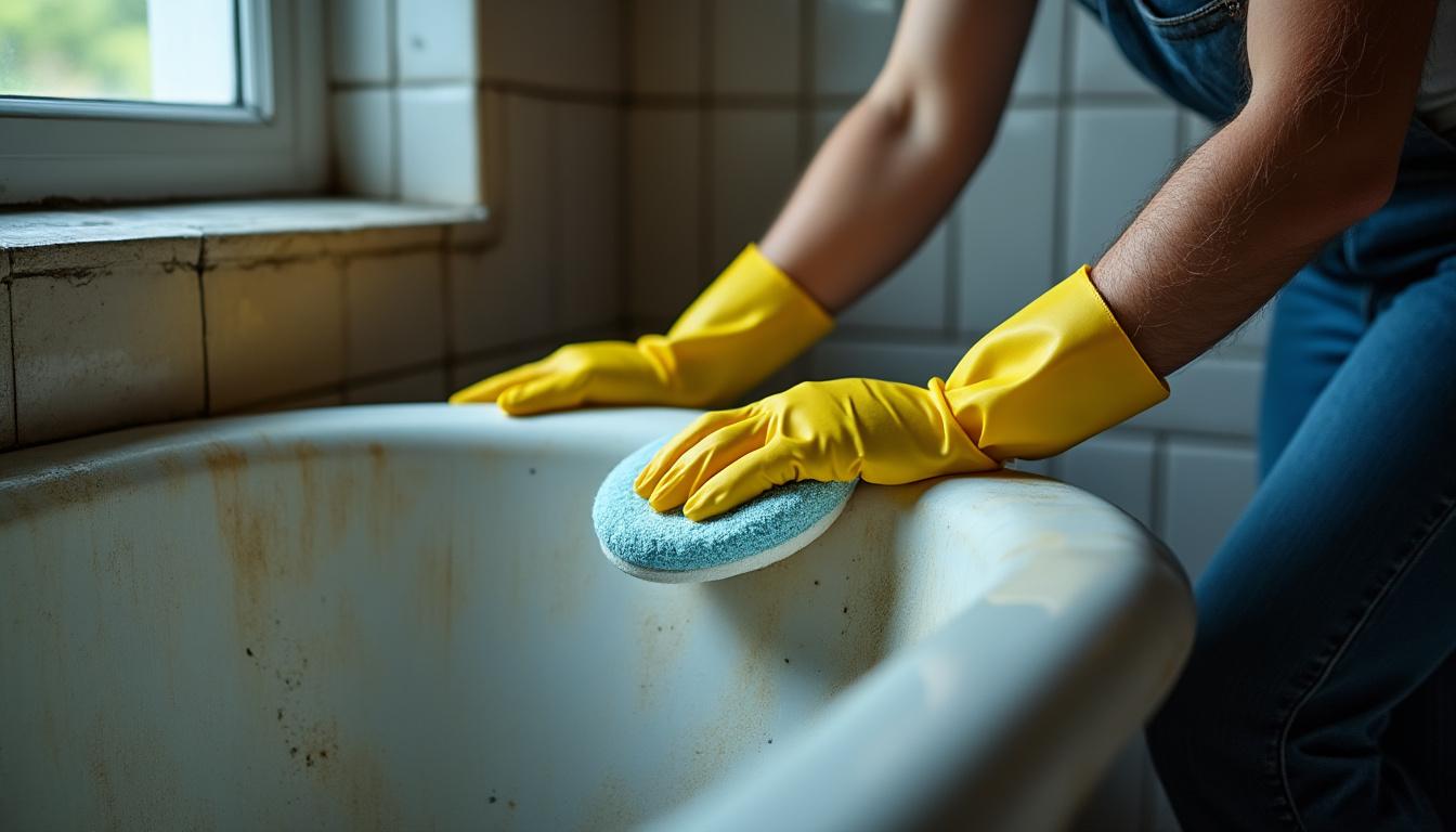 découvrez comment nettoyer efficacement une baignoire ancienne sans abîmer l’émail, grâce à des astuces sûres et naturelles pour préserver la brillance et la beauté de votre salle de bain.