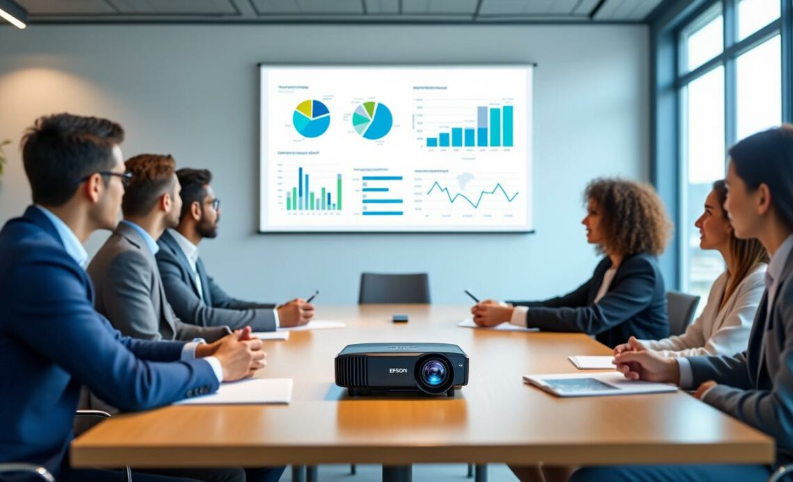 découvrez les avantages d'un vidéoprojecteur epson à focale courte pour des présentations professionnelles claires et impactantes, même dans des espaces restreints.