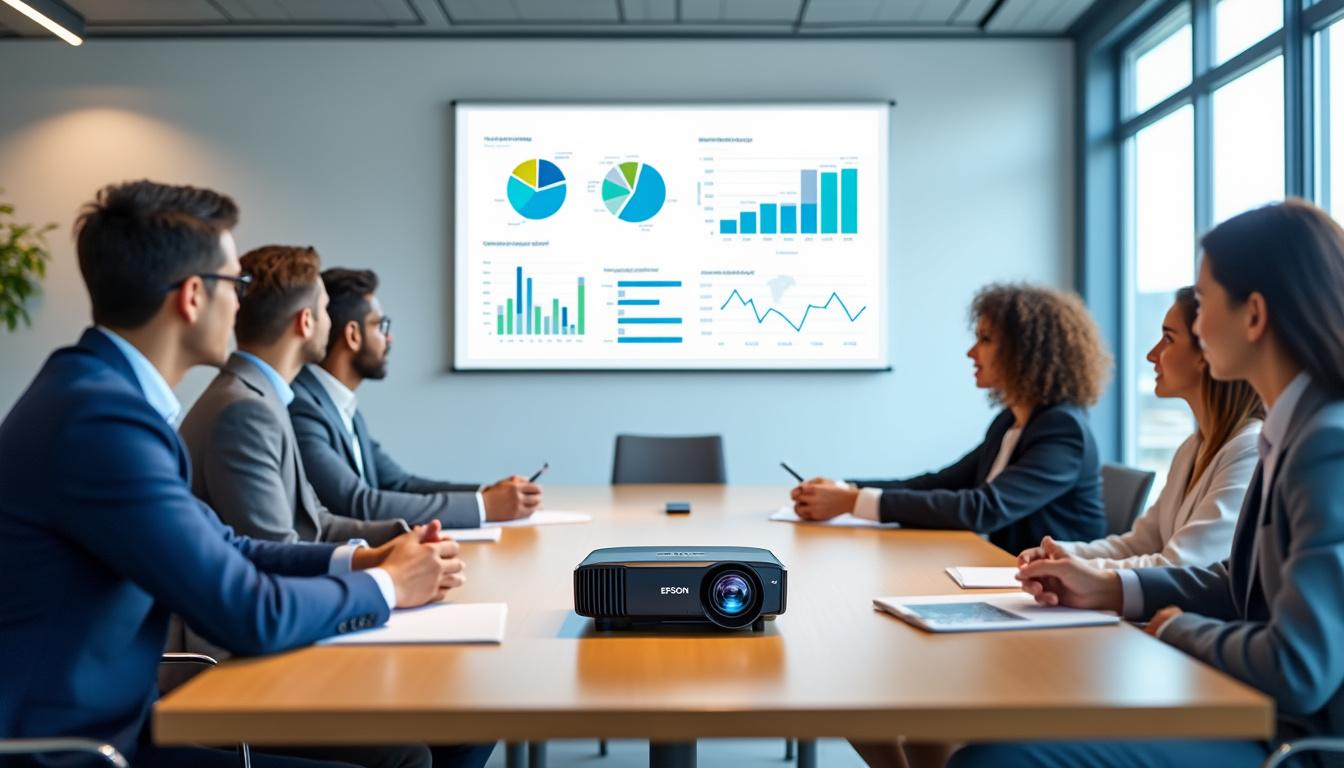 découvrez les avantages d'un vidéoprojecteur epson à focale courte pour des présentations professionnelles claires et impactantes, même dans des espaces restreints.