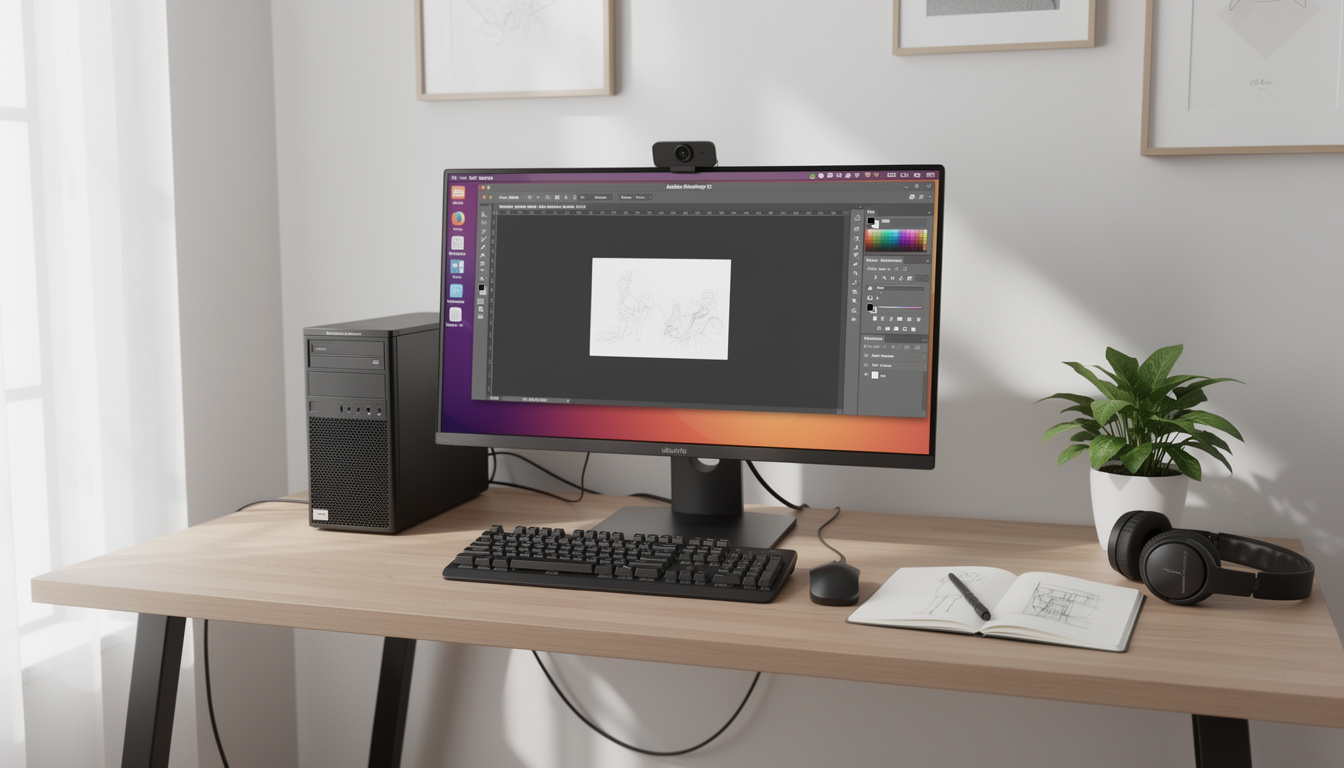 découvrez comment installer photoshop cs 5 sur ubuntu linux peut révolutionner votre flux de travail en combinant la puissance de ce logiciel de retouche photo avec la flexibilité de linux.