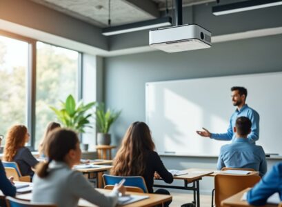 découvrez pourquoi les vidéoprojecteurs bureautique led sont parfaits pour les écoles : qualité d'image, économie d'énergie et durabilité adaptées aux environnements éducatifs.
