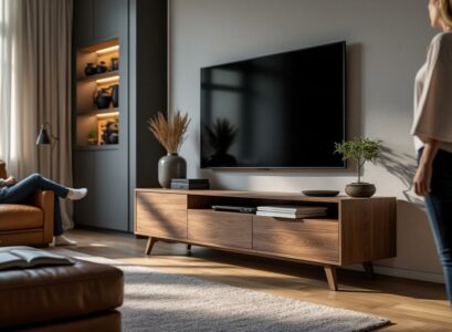 découvrez pourquoi le meuble tv kaorka k16 xs 120cm en noyer s'impose comme un choix judicieux pour allier élégance, robustesse et praticité dans votre salon. optimisez votre espace tout en apportant une touche de modernité et de chaleur à votre intérieur.