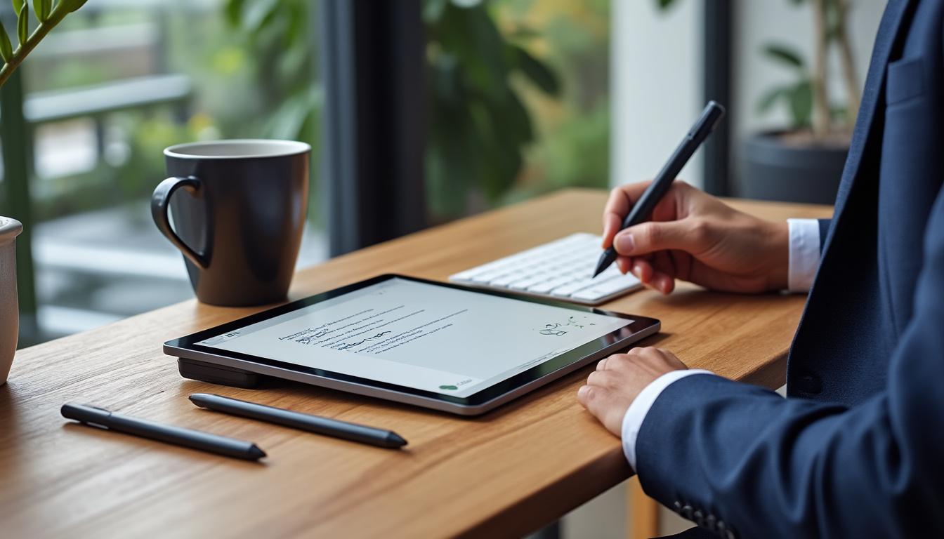 découvrez pourquoi une tablette tactile microsoft est l'outil idéal pour la prise de notes au travail, alliant performance, mobilité et facilité d'utilisation pour optimiser votre productivité.