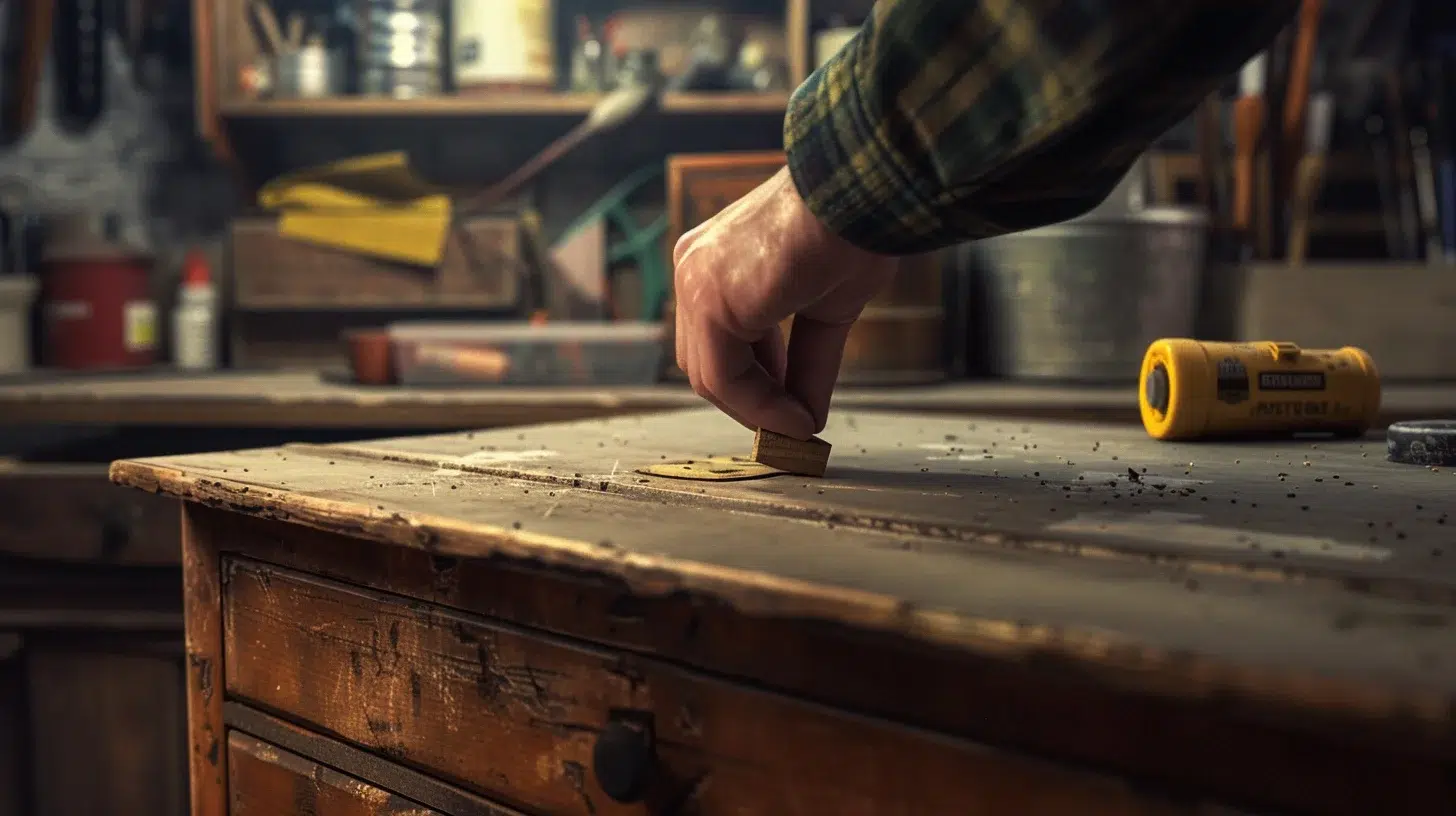 application pâte à bois