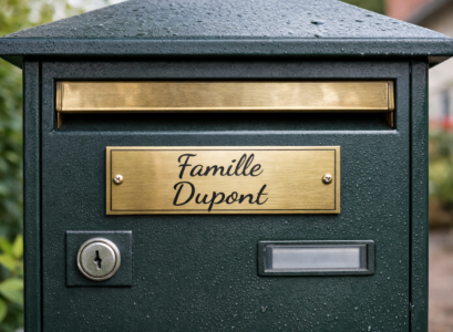 boîte aux lettres personnalisée