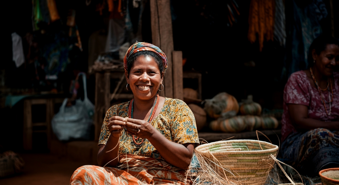 femmes artisanes de Madagascar