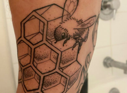 tatouages abeilles